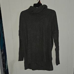 T.J.Maxx Charcoal Cowl Neck Sweater